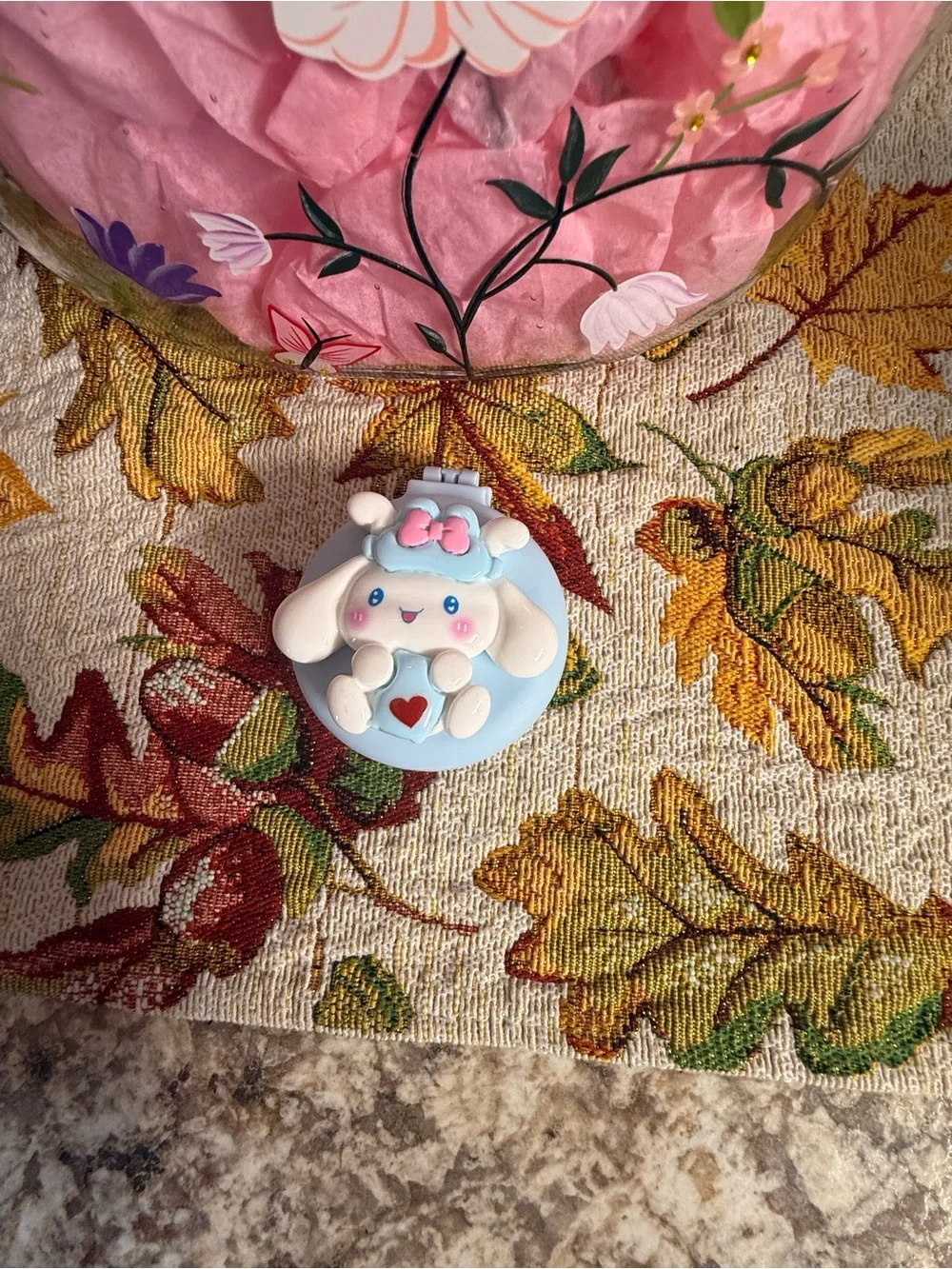 Hello Kitty Pink My Melody Kids Hair brush with a bow